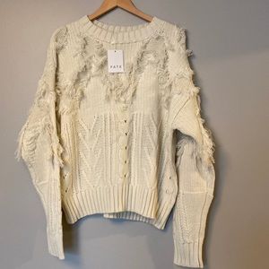 Cream color sweater
